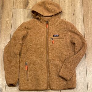 Patagonia Tan Fleece Hoodie